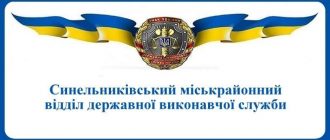 Синельниківський міськрайонний відділ державної виконавчої служби
